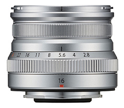Fujinon XF 16mm f/2.8 R WR Silver объектив Fujinon XF 16mm f/2.8 R WR Silver объектив