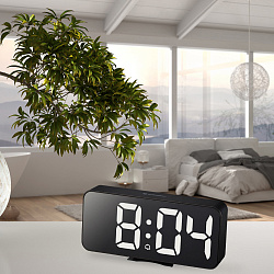 Часы Bresser MyTime Echo FXL, черные Часы Bresser MyTime Echo FXL, черные