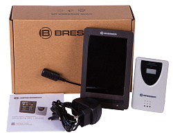 Метеостанция Bresser ClimaTemp WS с цветным дисплеем, в корпусе под дерево Метеостанция Bresser ClimaTemp WS с цветным дисплеем, в корпусе под дерево