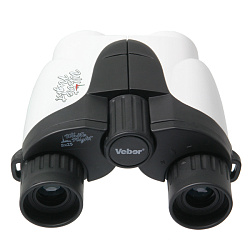 Бинокль Veber White Night 8x25 белый/черный Бинокль Veber White Night 8x25 белый/черный