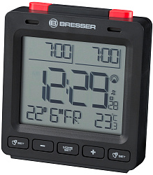 Часы Bresser MyTime Easy II, черные Часы Bresser MyTime Easy II, черные