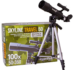 Телескоп Levenhuk Skyline Travel 50 Телескоп Levenhuk Skyline Travel 50