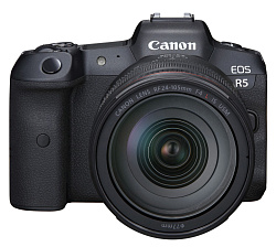 Canon EOS R5 + RF 24-105mm f/4L IS USM беззеркальный фотоаппарат Canon EOS R5 + RF 24-105mm f/4L IS USM беззеркальный фотоаппарат