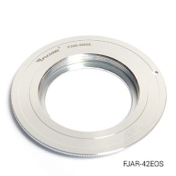 Fujimi FJAR-42EOS Переходник для объектива M42-EOS для Canon Fujimi FJAR-42EOS Переходник для объектива M42-EOS для Canon
