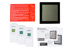 Метеостанция Bresser Temeo Hygro Quadro, черная Метеостанция Bresser Temeo Hygro Quadro, черная