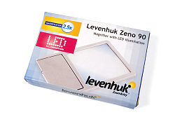 Линза Френеля Levenhuk Zeno 90, 2,5x, 48x45 мм, 1 LED, металл Линза Френеля Levenhuk Zeno 90, 2,5x, 48x45 мм, 1 LED, металл