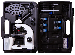 Микроскоп Bresser Junior Biolux SEL 40–1600x, белый, в кейсе Микроскоп Bresser Junior Biolux SEL 40–1600x, белый, в кейсе