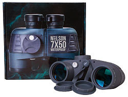 Бинокль Levenhuk Nelson 7x50 с сеткой и компасом Бинокль Levenhuk Nelson 7x50 с сеткой и компасом