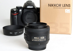 Nikon AF-S DX Nikkor 35mm f/1.8G объектив Nikon AF-S DX Nikkor 35mm f/1.8G объектив