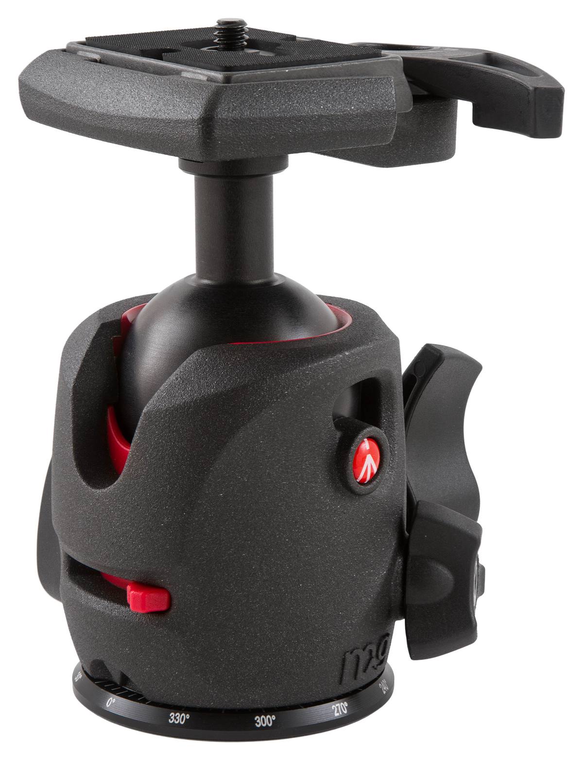 Шаровая голова Manfrotto с прямоугольной быстросъёмной площадкой сверху
